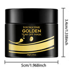 24K Gold Peel-Off Face Mask for Deep Pore Cleansing