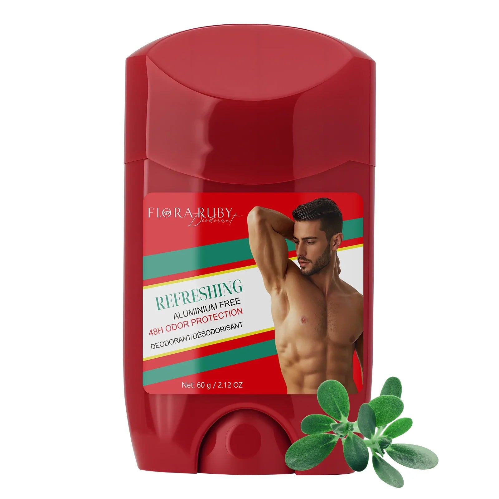 Long-Lasting Aluminum-Free Deodorant Stick for Men
