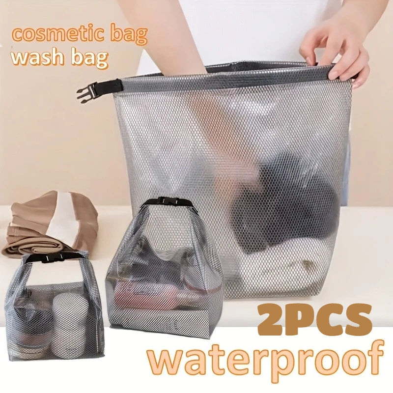 Waterproof Mesh Travel Storage Pouch Set
