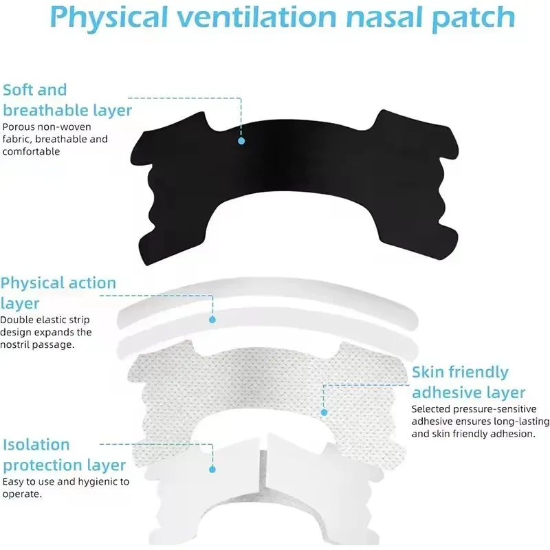 Extra Strength Nasal Strips for Better Sleep and Snoring Relief - 10
