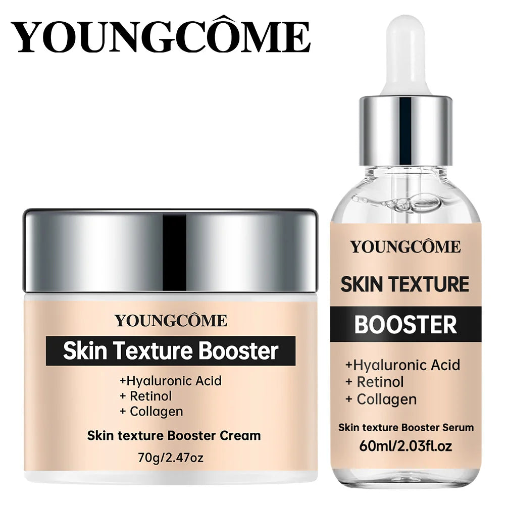 Hydrating Collagen & Retinol Face Cream and Serum Set