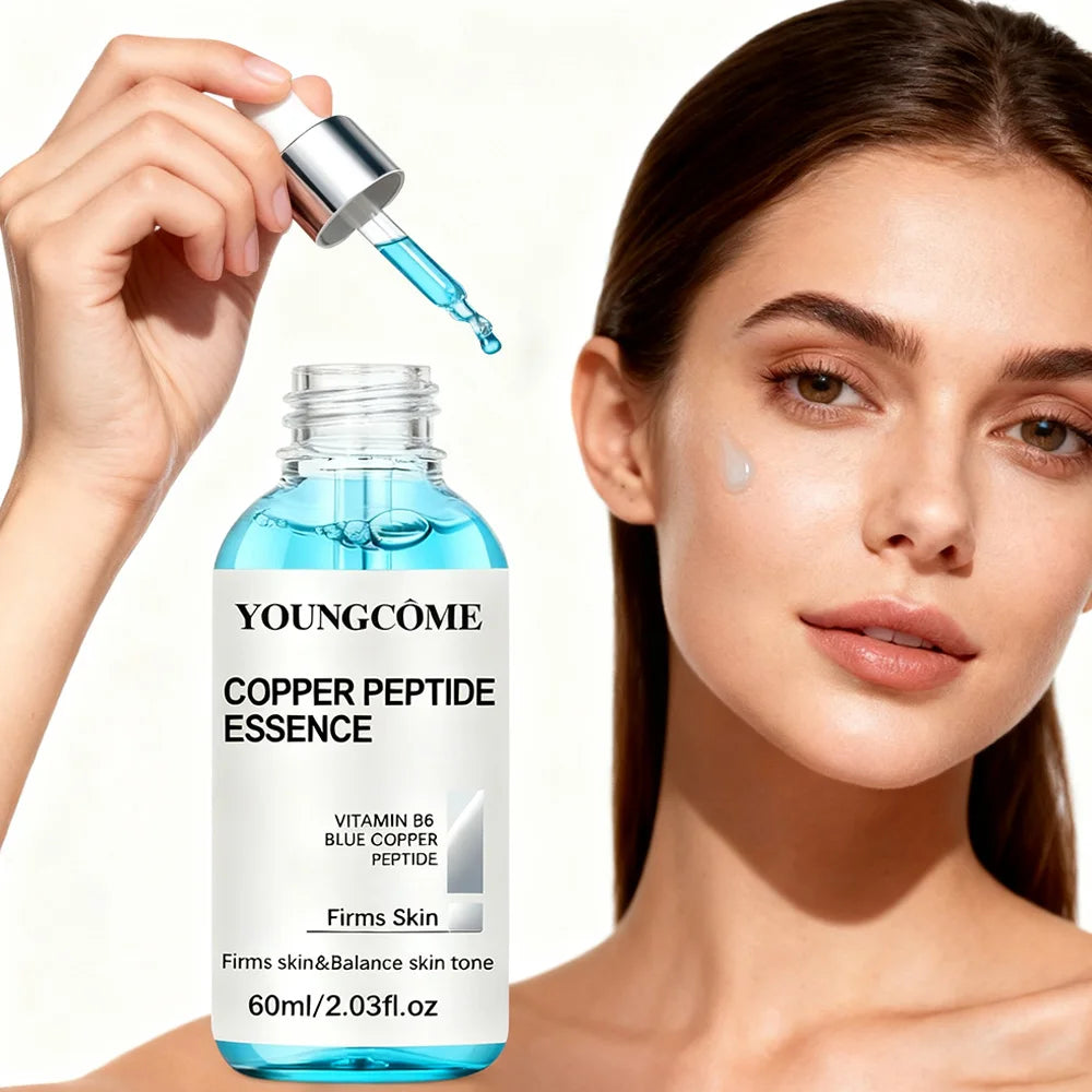 Copper Peptide Firming Face Serum for Youthful Skin - 4