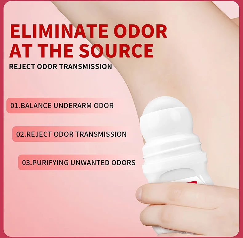 48-Hour Long-Lasting Antiperspirant Roll-On for All-Day Freshness
