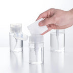 Refillable Press Pump Bottle for Makeup Remover and Toner
