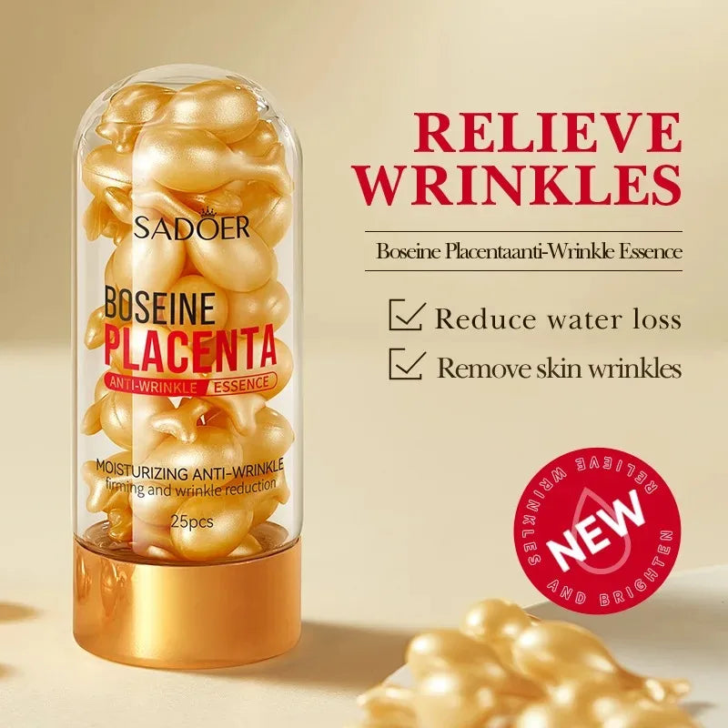 Anti-Wrinkle Placenta Facial Serum Capsules - 1