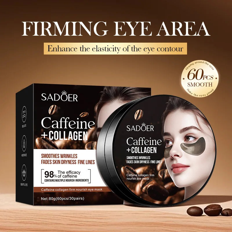 Caffeine Collagen Eye Patches for Anti-Aging and Puffiness
