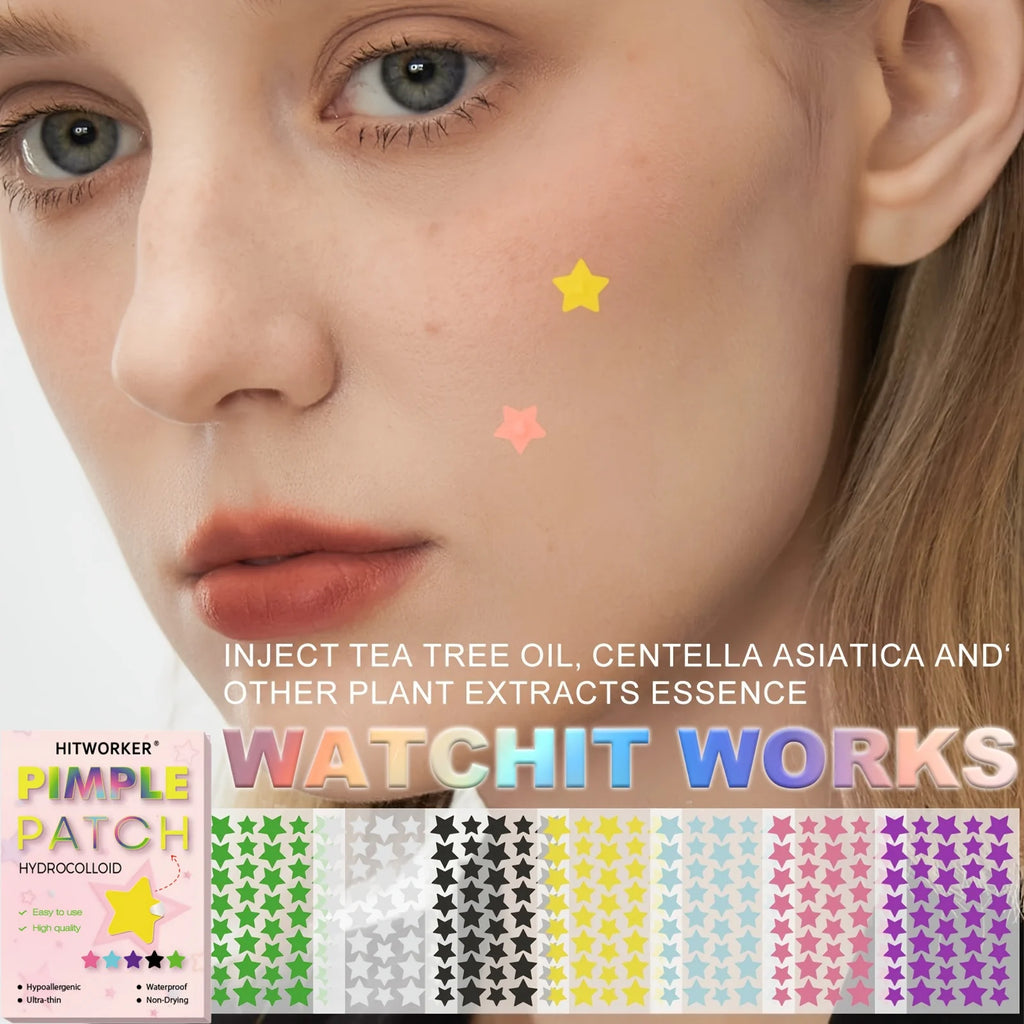 1680-Piece Hydrocolloid Star Acne Pimple Patches