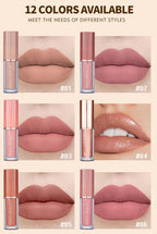 12-Piece Long-Lasting Matte Liquid Lipstick Set