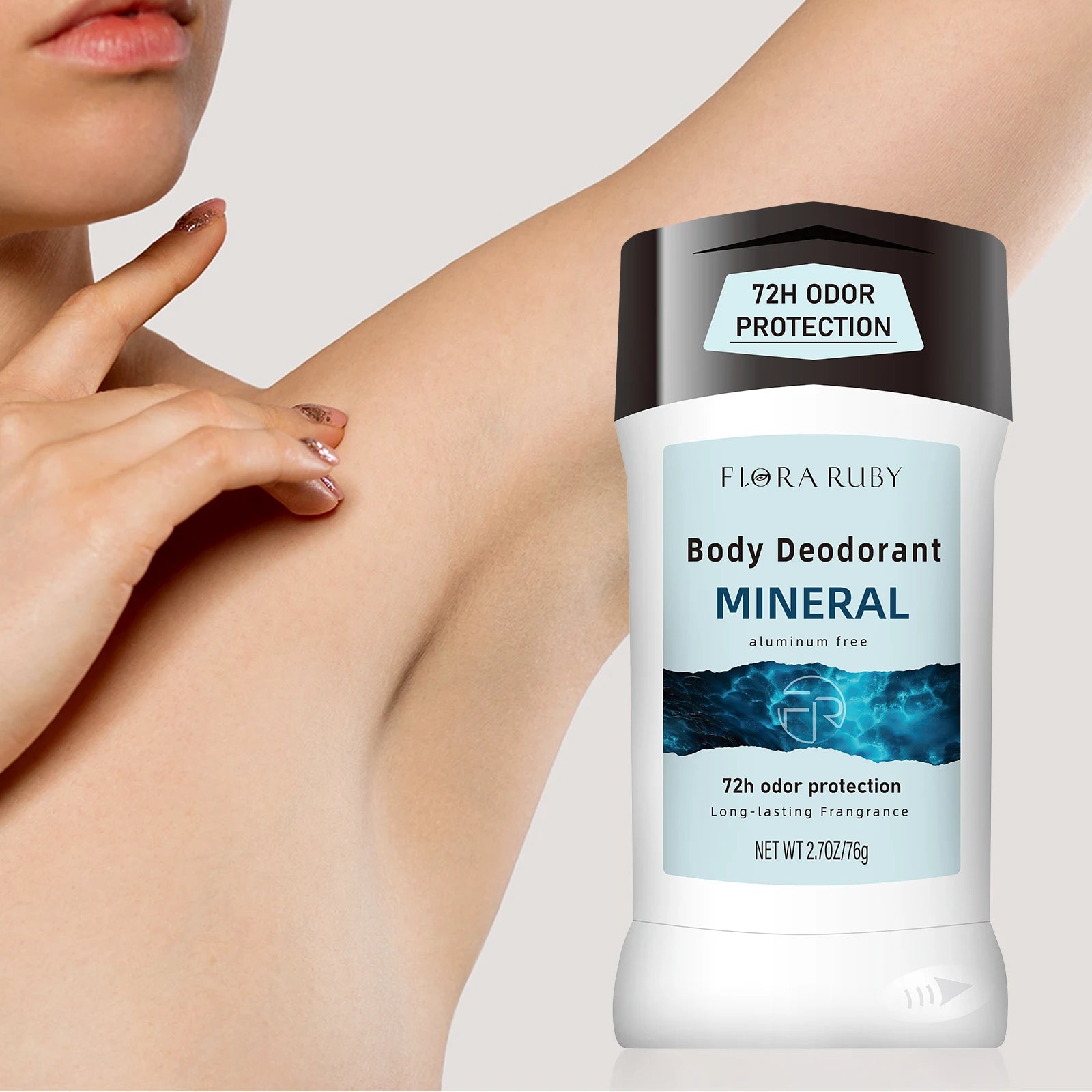 Long-Lasting Mineral Deodorant Stick for All-Day Freshness