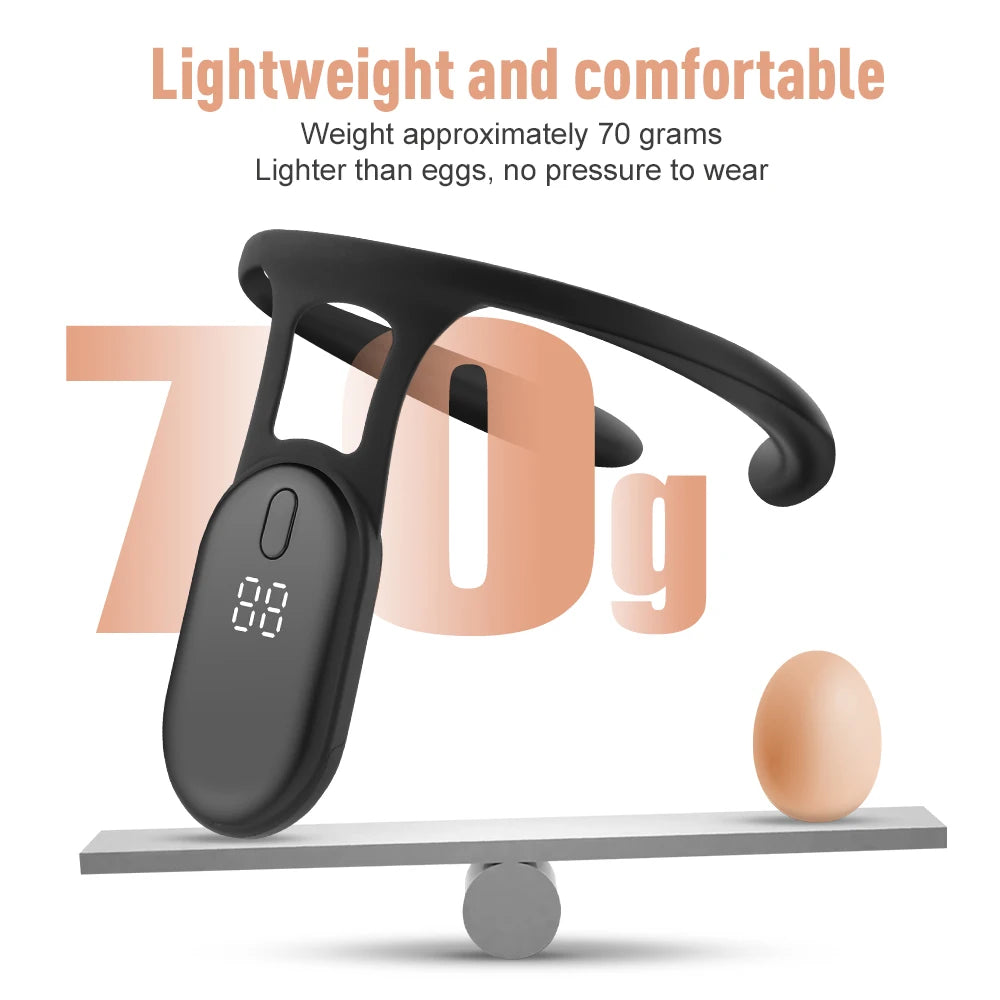 Smart Vibration Sensor Posture Corrector for Back Alignment