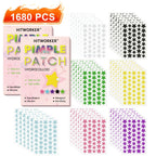 1680-Piece Hydrocolloid Star Acne Pimple Patches