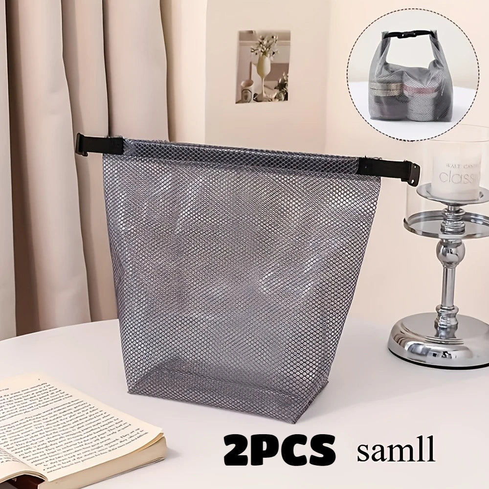 Waterproof Mesh Travel Storage Pouch Set - 17