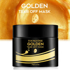 24K Gold Peel-Off Face Mask for Deep Pore Cleansing