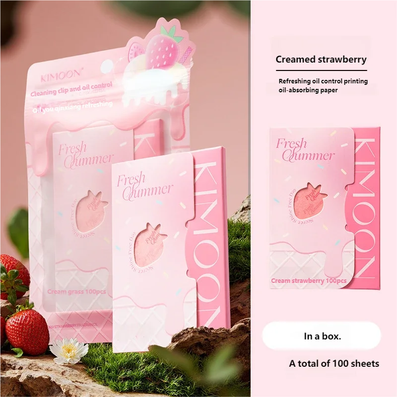 Oil-Absorbing Face Blotting Wipes for Shine Control