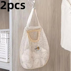 Wall-Hanging Mesh Organizer for Socks and Underwear