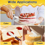 Stainless Steel Butter Knife and Cream Spreader