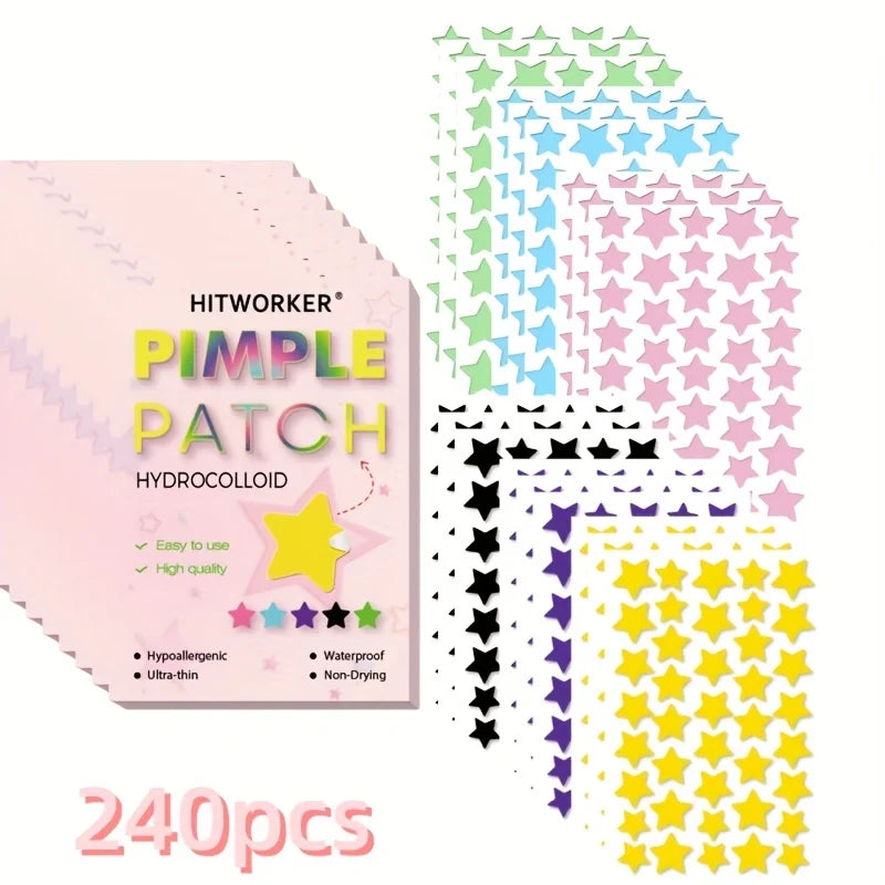 1680-Piece Hydrocolloid Star Acne Pimple Patches - 11