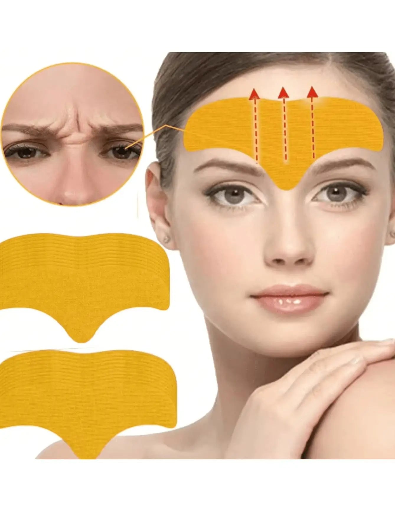 Collagen Forehead Wrinkle Smoothing Patches - 6