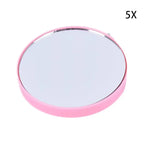 5X/10X Magnifying Makeup Mirror with Suction Cups