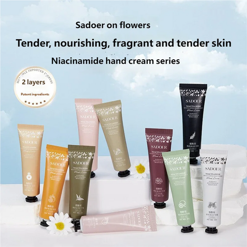 10-Piece Floral and Fruity Moisturizing Hand Cream Set