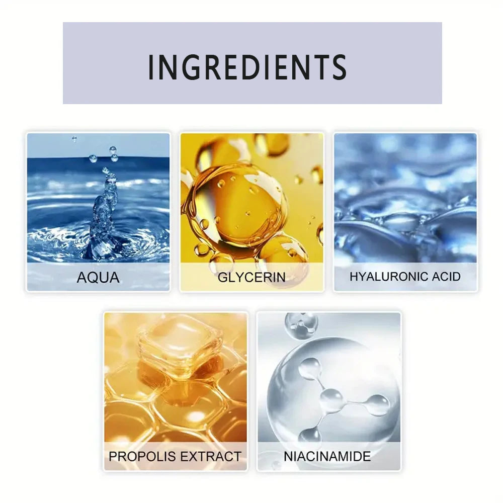 Hyaluronic Acid & Niacinamide Hydrating Face Serum - 3