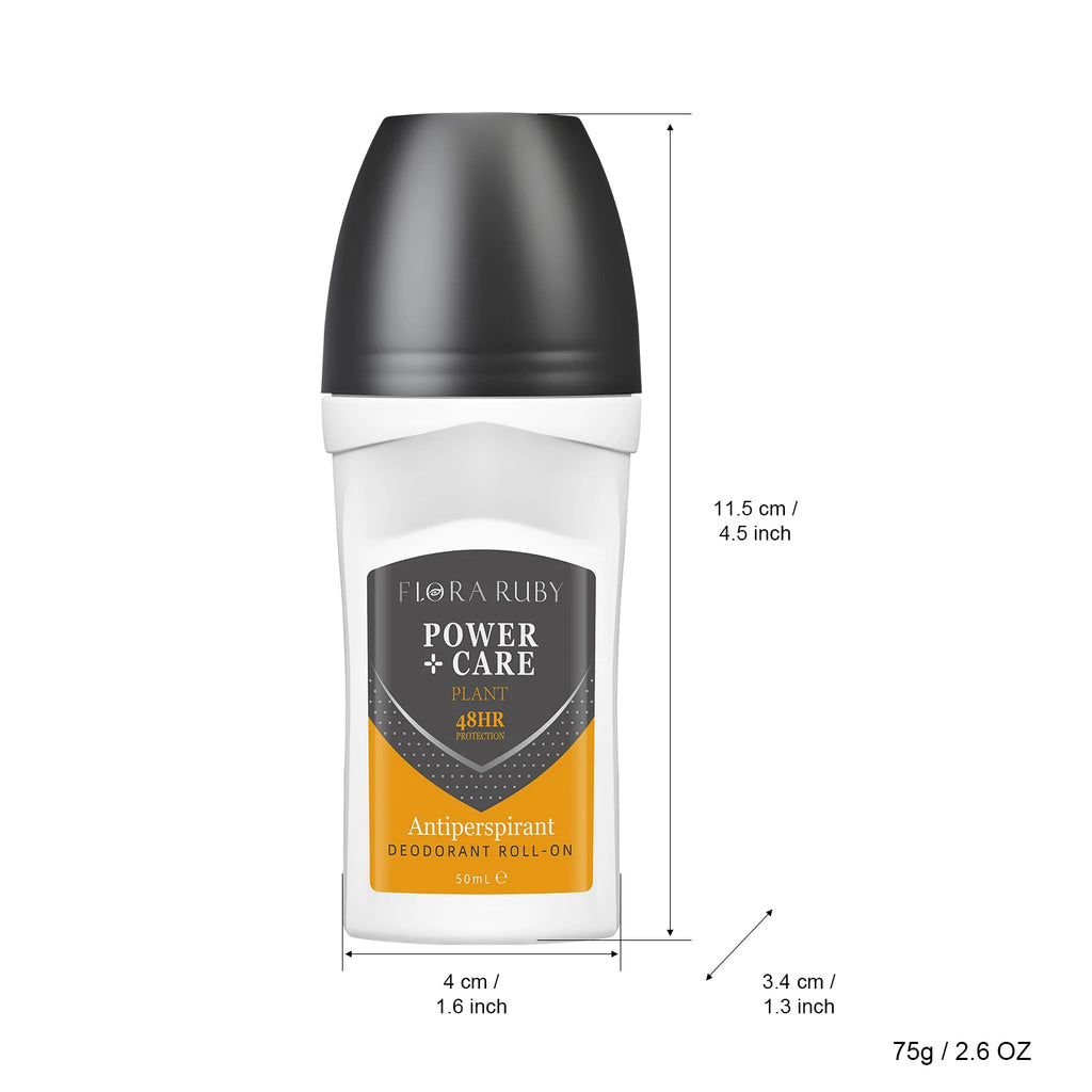 Long-Lasting Anti-Sweat Roll-On Deodorant