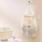 Wall-Hanging Mesh Organizer for Socks and Underwear