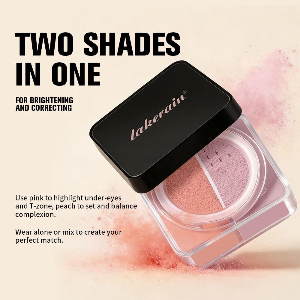 2-in-1 Color Correcting Matte Setting Powder - 3