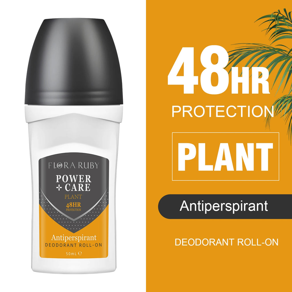 Long-Lasting Anti-Sweat Roll-On Deodorant