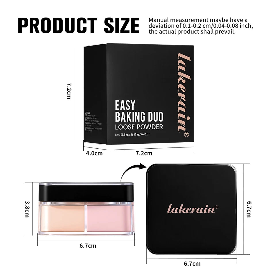 2-in-1 Color Correcting Matte Setting Powder - 15