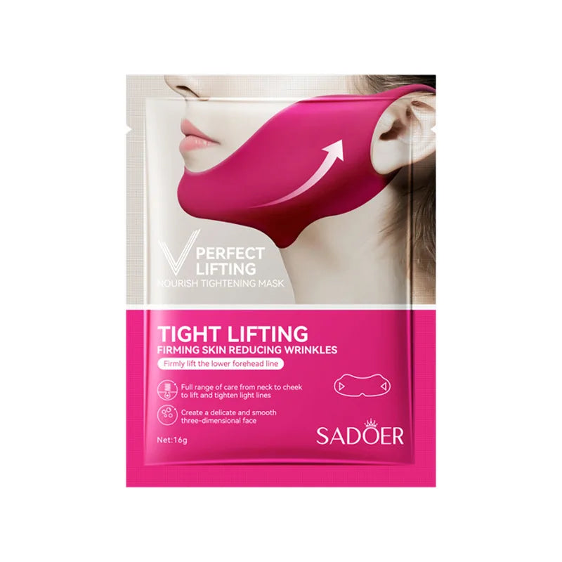 V-Shape Face Lifting Hydrogel Mask for Jawline Firming