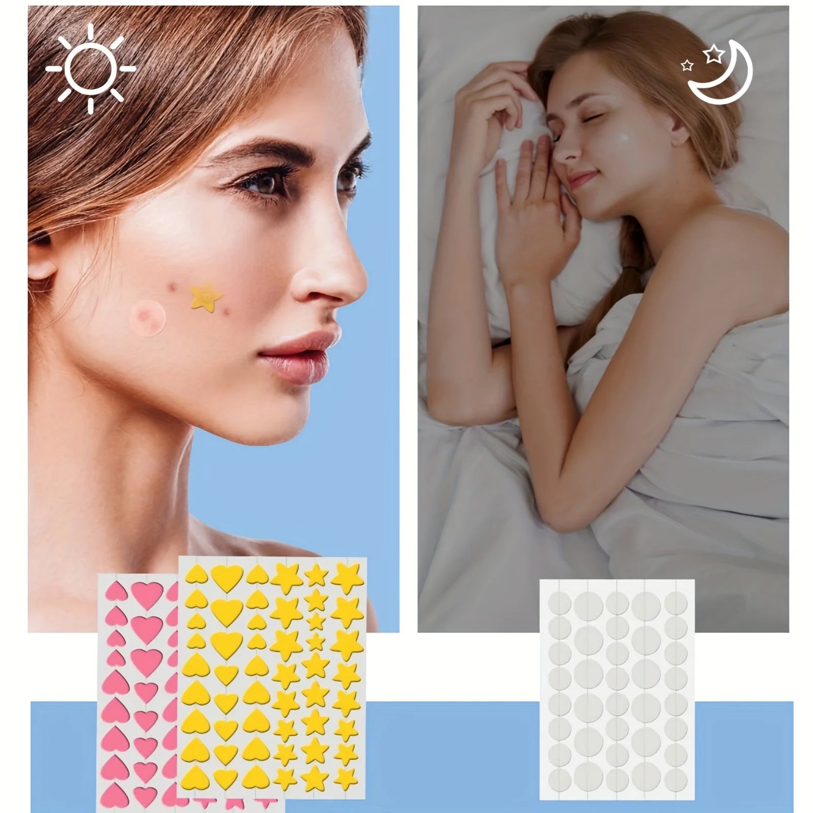 Cute Hydrocolloid Acne Pimple Patches - 6