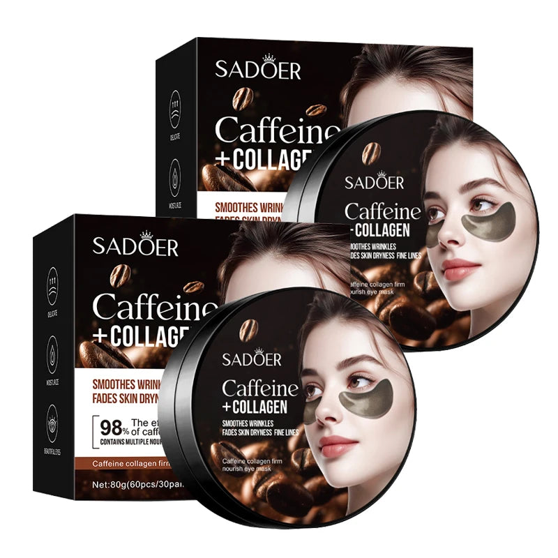 Caffeine Collagen Eye Patches for Anti-Aging and Puffiness