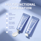 2-in-1 Hydrating Face Moisturizer and Nourishing Mask