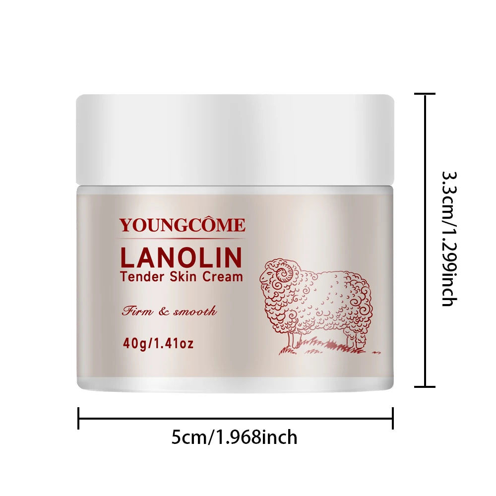 Pure Lanolin Moisturizing Cream for Dry and Sensitive Skin
