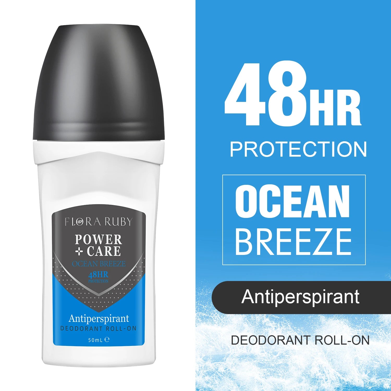 Long-Lasting Anti-Sweat Roll-On Deodorant - 18