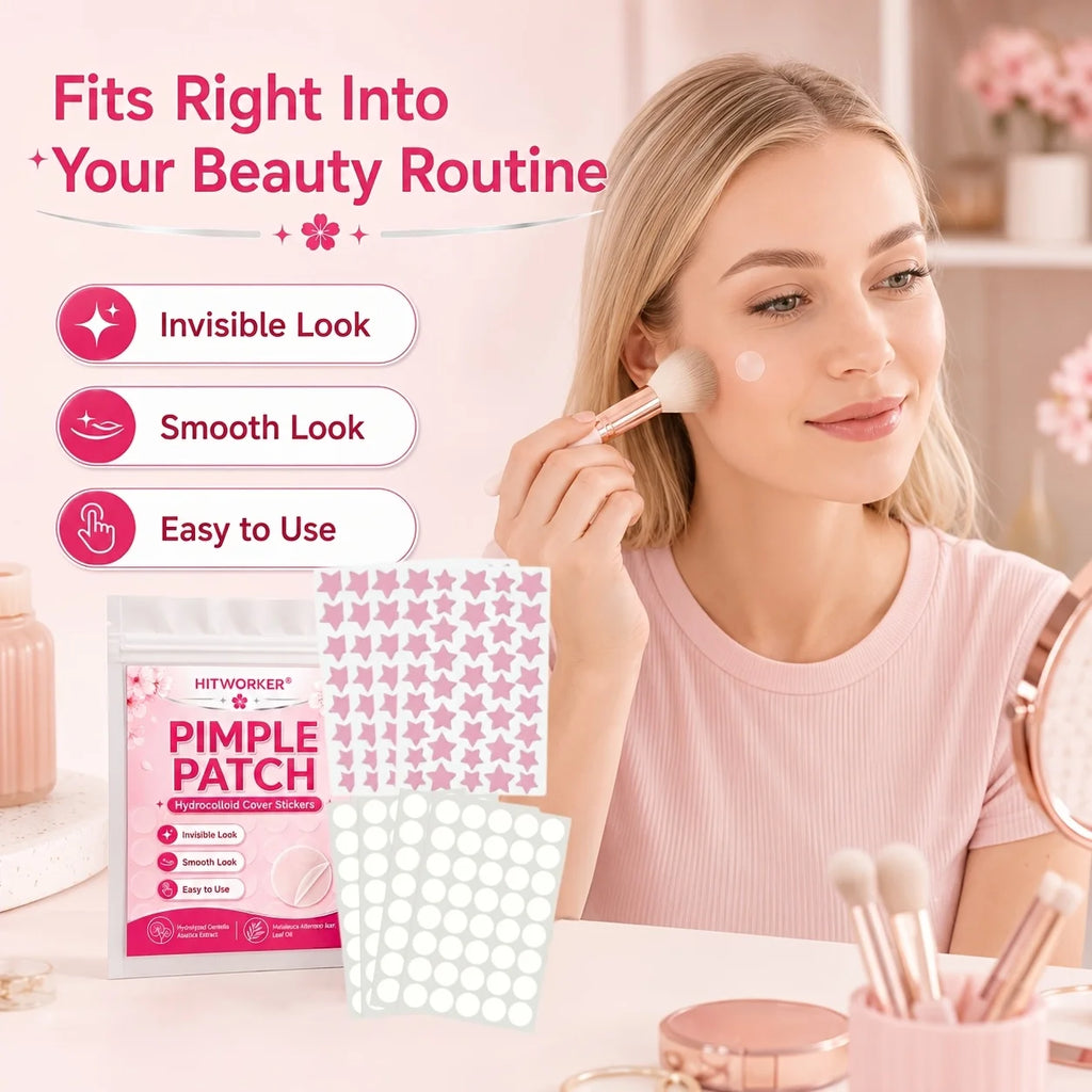 Invisible Hydrocolloid Acne Pimple Patches 320-Piece Set