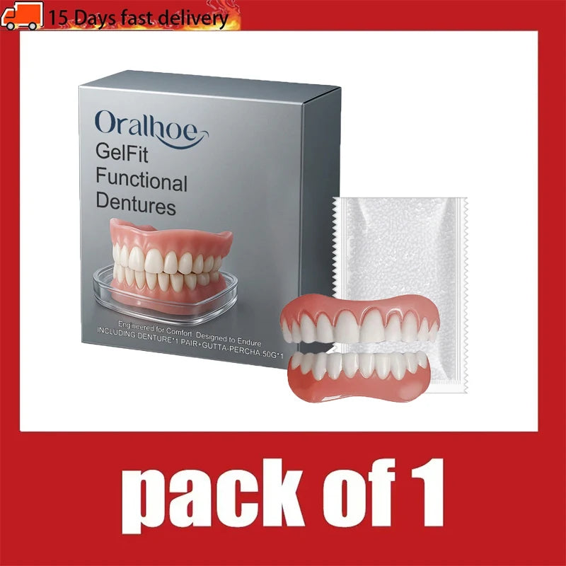 Comfortable Temporary Denture Smile Kit - 7