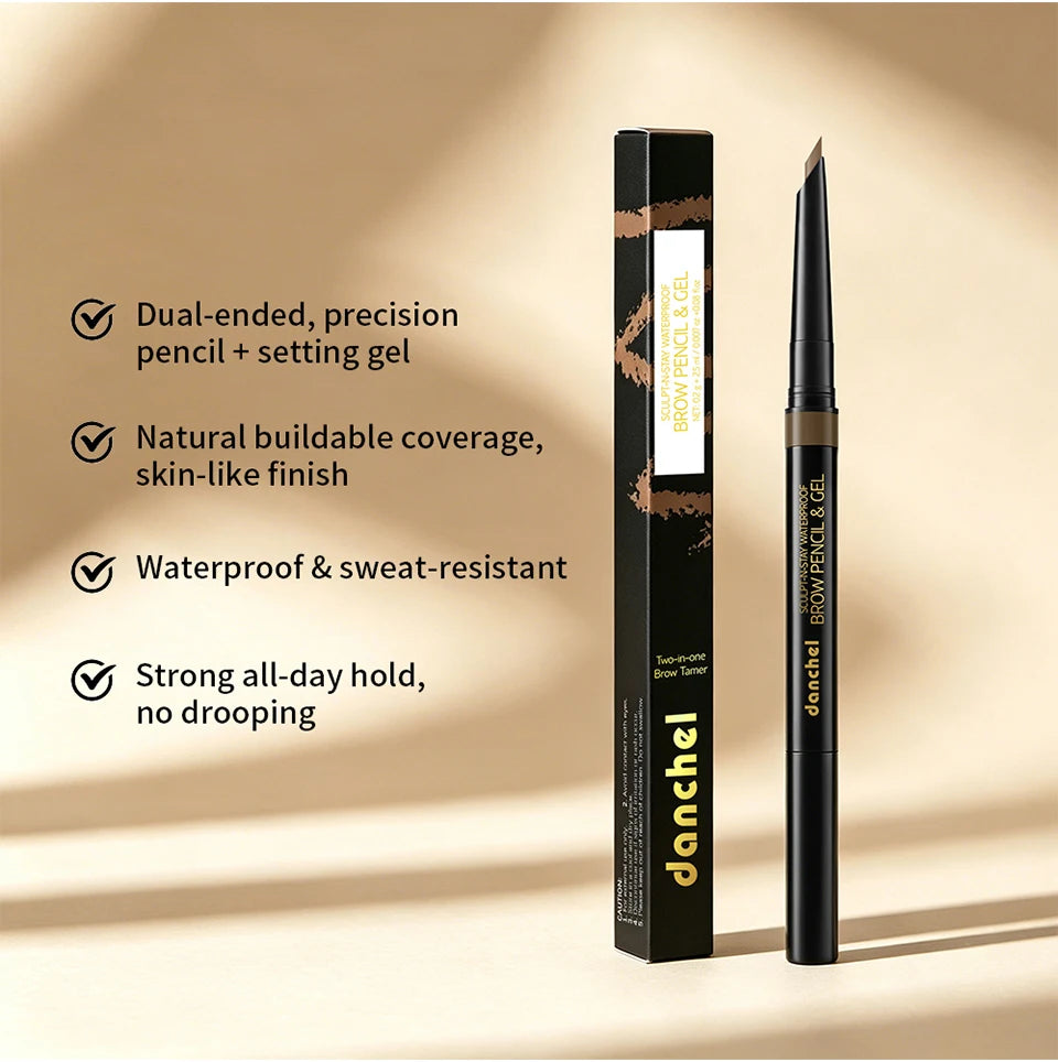 2-in-1 Waterproof Brow Pencil and Sculpting Gel - 9