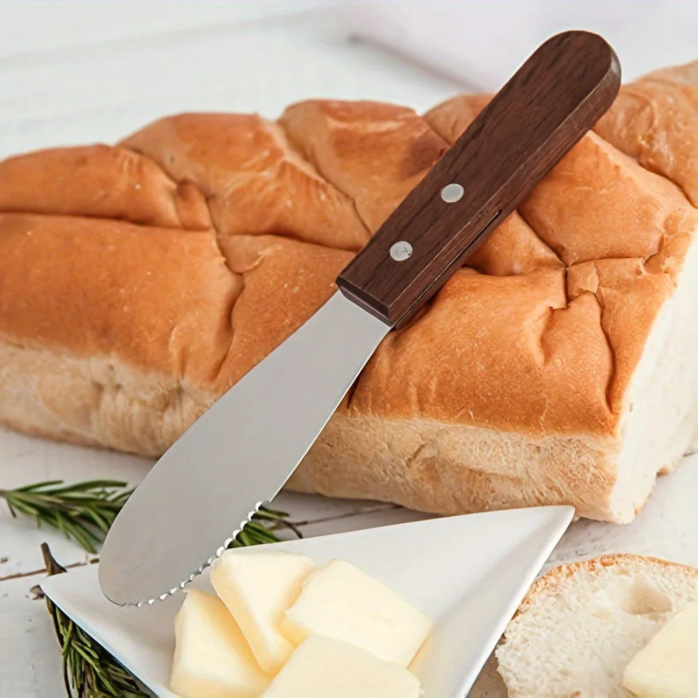 Stainless Steel Butter Knife and Cream Spreader - 4