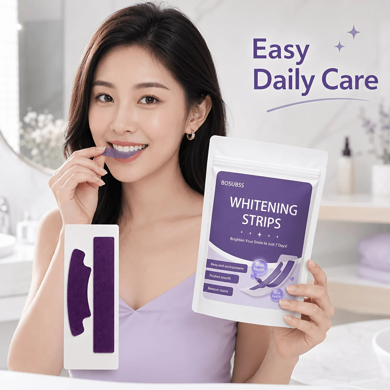 Professional Teeth Whitening Strips for a Radiant Smile
