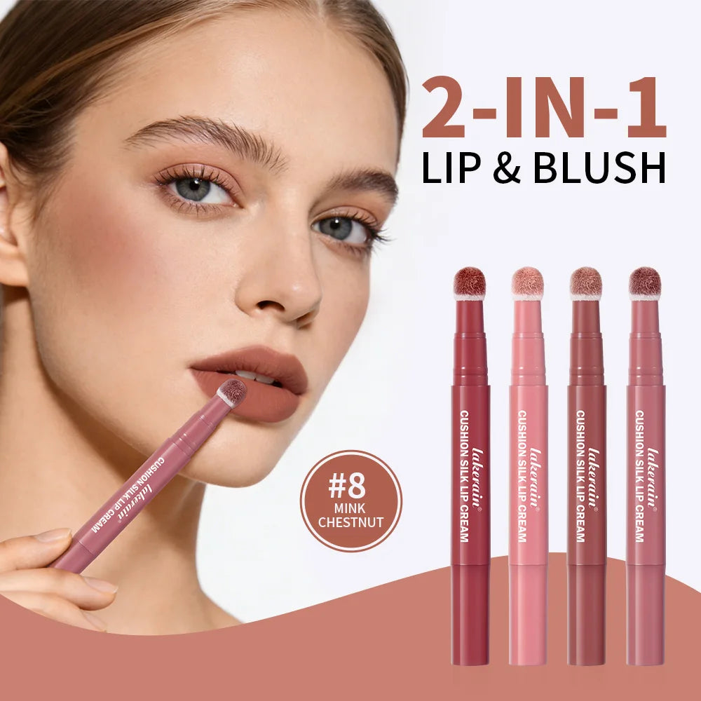 2-in-1 Cushion Lip Stain and Cheek Blush