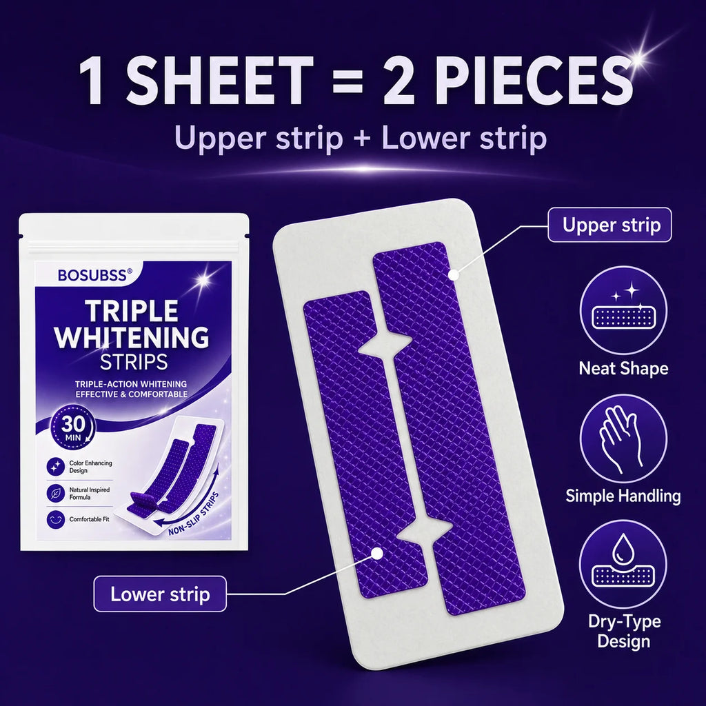 Professional At-Home Teeth Whitening Strips