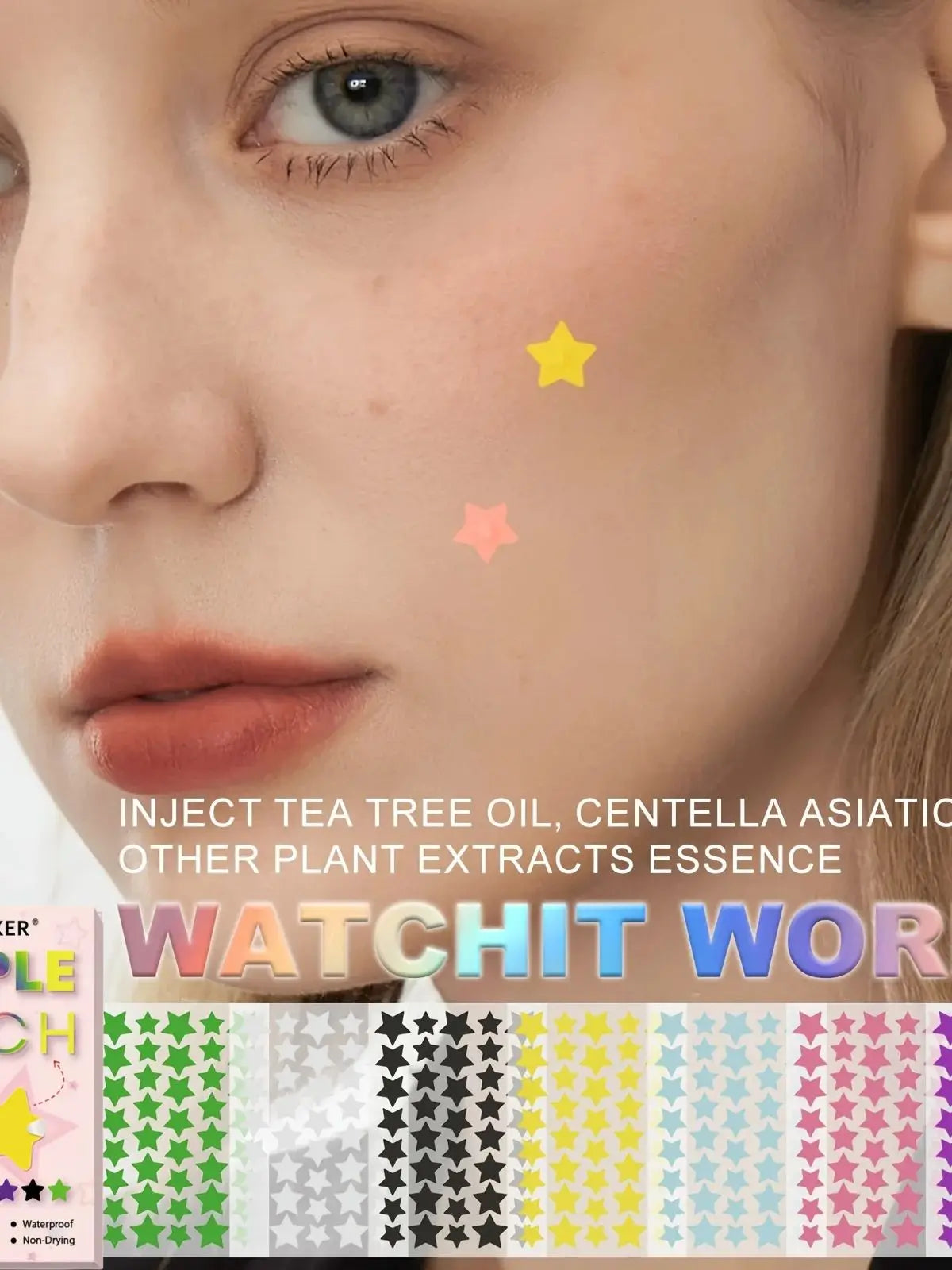 1680-Piece Hydrocolloid Star Acne Pimple Patches