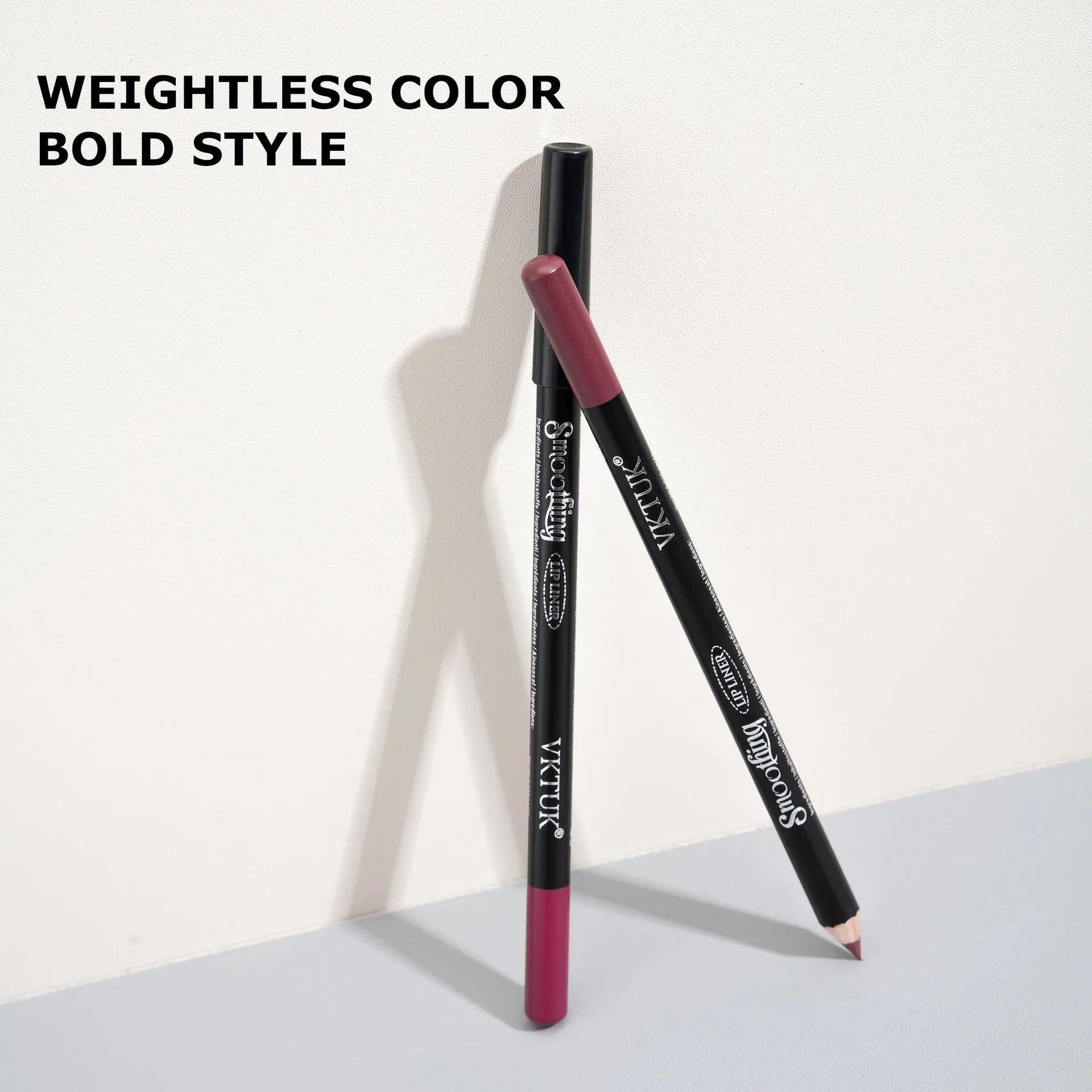 12-Piece Waterproof Matte Lip Liner Pencil Set