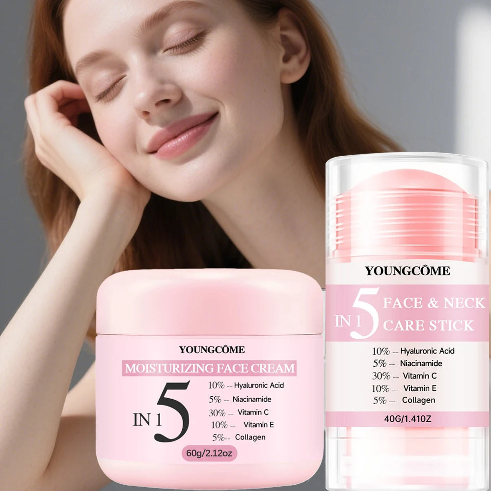 Hydrating Face and Neck Skincare Set - 6