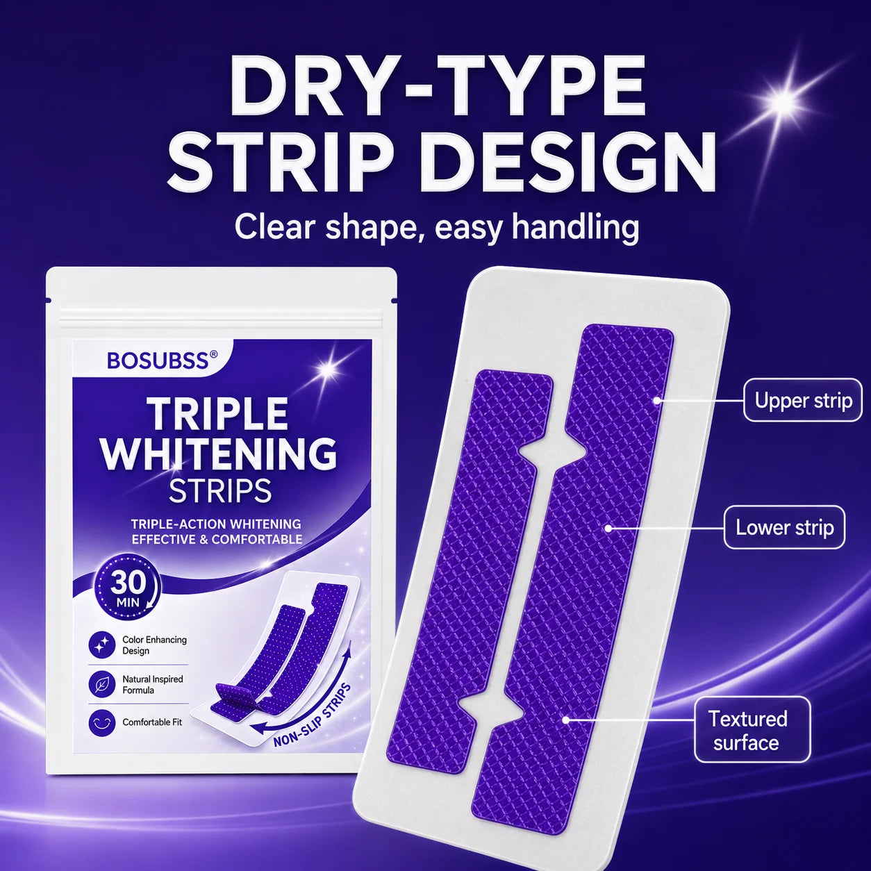 Professional At-Home Teeth Whitening Strips