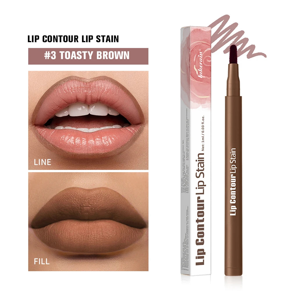 2-in-1 Dual-Sided Long-Lasting Lip Contour & Stain