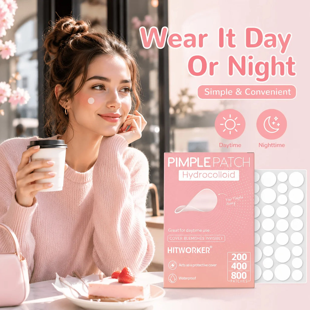 Invisible Hydrocolloid Acne Patch Set