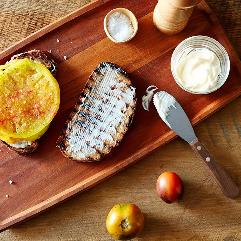 Stainless Steel Butter Knife and Cream Spreader